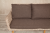 "Прованс" диван из искусственного ротанга трехместный, цвет бежевый