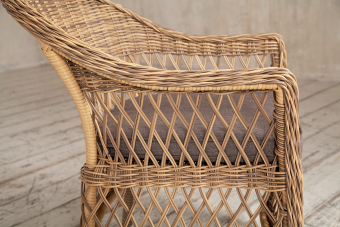 "Сицилия" плетеный стул из искусственного ротанга, цвет соломенный