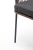 "Лион" стул плетеный из роупа, каркас из стали серый (RAL7022), роуп коричневый круглый, ткань темно-серая