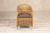 "Равенна" плетеное кресло из искусственного ротанга, цвет соломенный