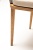 "Марсель" стул плетеный из роупа, основание дуб, роуп серый меланж круглый, ткань бежевая