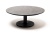"Чили" интерьерный стол из HPL круглый Ø80 H32, цвет "серый гранит"