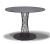 "Диего" обеденный стол из HPL круглый Ø100см, цвет "серый гранит"