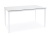 "Малага" обеденный стол из HPL 140х80см, цвет молочный, каркас белый