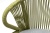 "Милан" стул плетеный из роупа, каркас алюминий светло-серый (RAL7035) шагрень, роуп салатовый круглый, ткань светло-серая