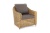 "Кон Панна" кресло из искусственного ротанга, цвет соломенный